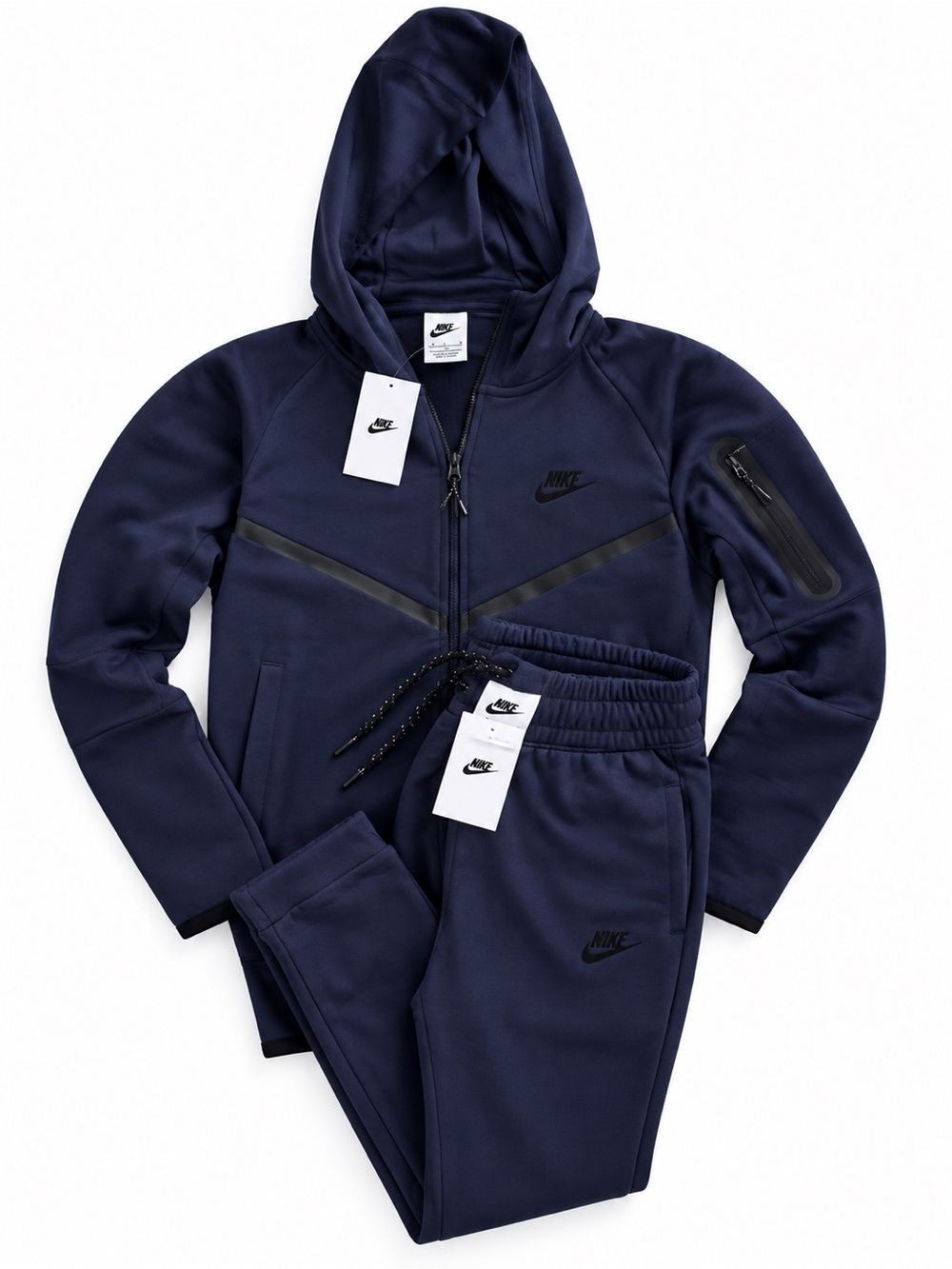 Nike Navy Hooded Jacket & Joggers Set